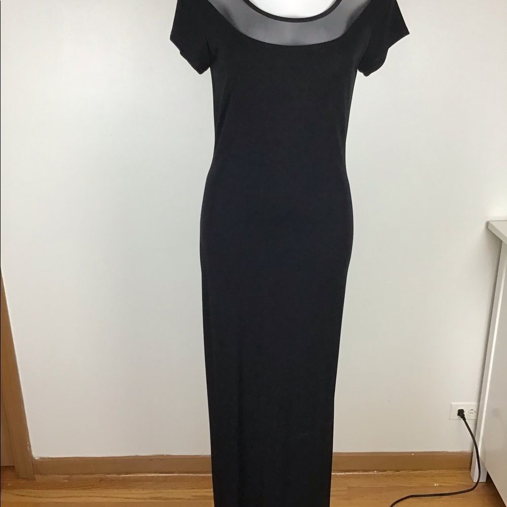 CDC evening black after five dress size 10.